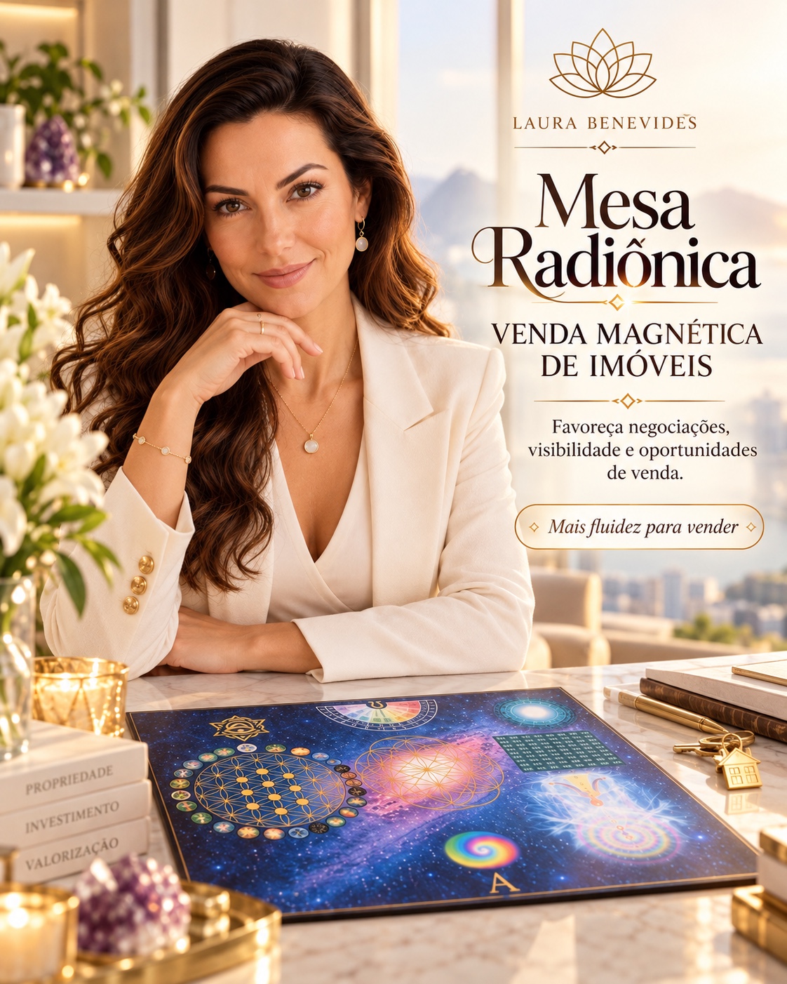 Imagem oficial do atendimento Venda Magnética de Imóveis com Laura Benevides